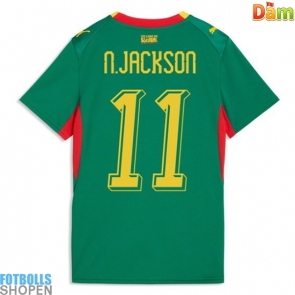 Billiga Senegal Nicolas Jackson #11 Bortatröja Dam VM 2026 Kortärmad